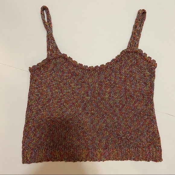 St. John Sport P Multicolored Sweater Tank - Picture 1 of 4